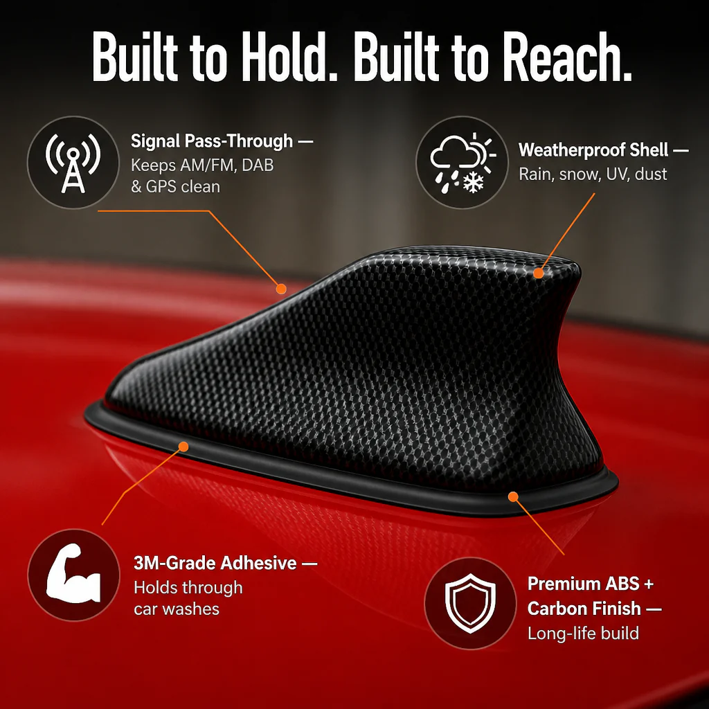 PulseFin™ — Swap Your Ugly Whip Antenna for That Clean Factory Shark-Fin Look - Image 6