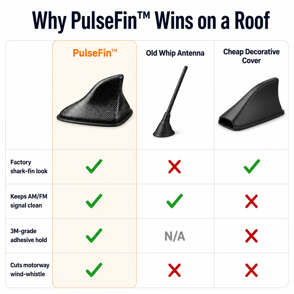 PulseFin™ — Swap Your Ugly Whip Antenna for That Clean Factory Shark-Fin Look - Image 8