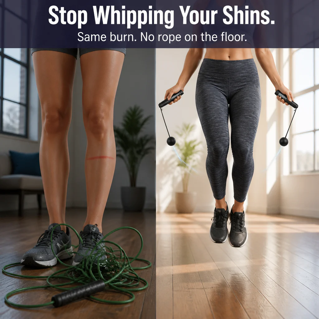 PulseRope™ — Get Real Jump-Rope Cardio Without Whipping Your Shins - Image 2
