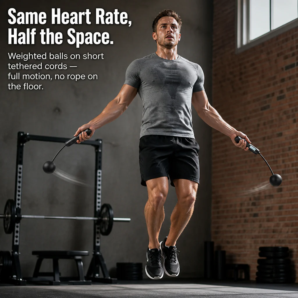 PulseRope™ — Get Real Jump-Rope Cardio Without Whipping Your Shins - Image 4