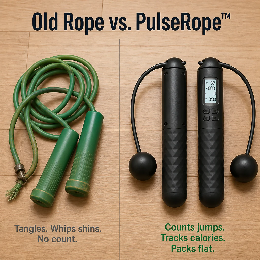 PulseRope™ — Get Real Jump-Rope Cardio Without Whipping Your Shins - Image 5