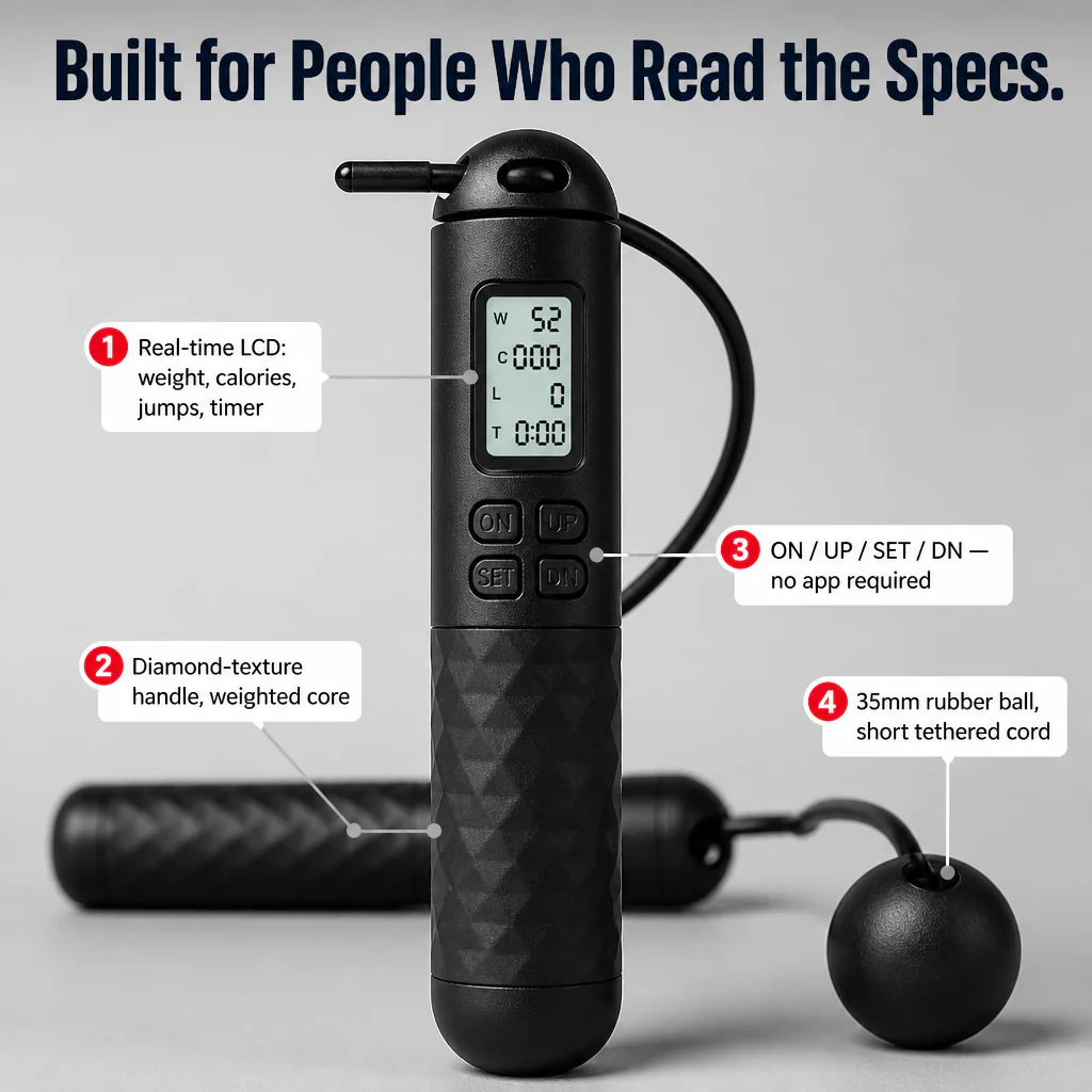 PulseRope™ — Get Real Jump-Rope Cardio Without Whipping Your Shins - Image 6