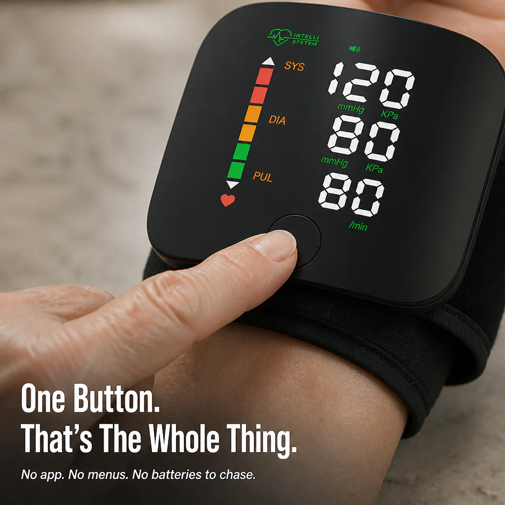 PulseSure™ — Press One Button, Hear Your Reading In 20 Seconds Flat - Image 4