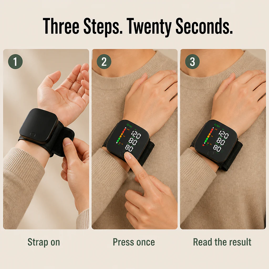 PulseSure™ — Press One Button, Hear Your Reading In 20 Seconds Flat - Image 6