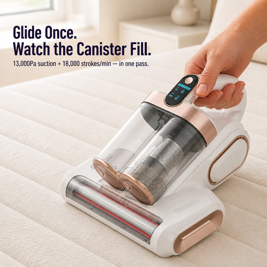 PureRest™ Pro Mattress Cleaner — Pull Dust Mites Out of Your Mattress for Sneeze-Free Sleep - Image 3