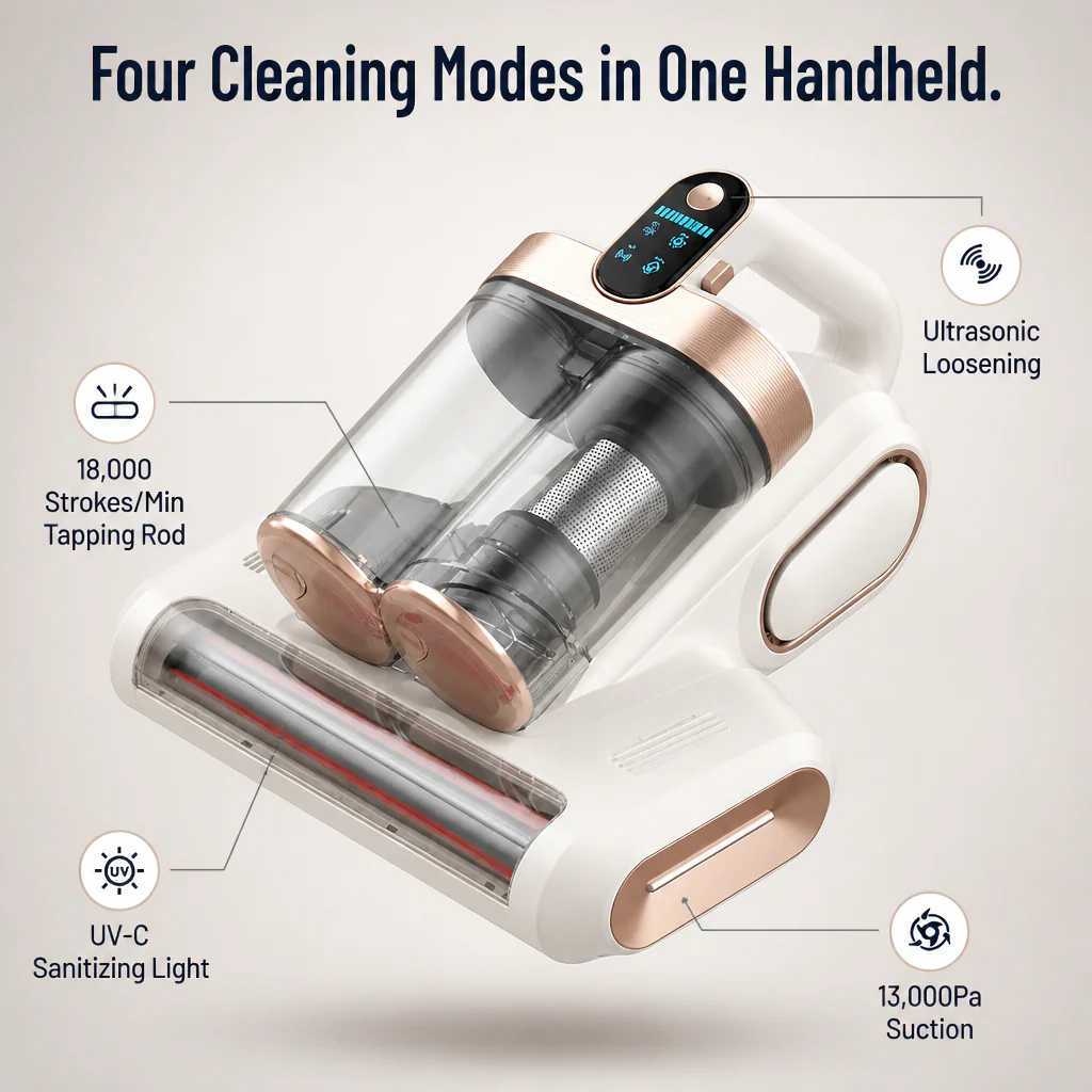 PureRest™ Pro Mattress Cleaner — Pull Dust Mites Out of Your Mattress for Sneeze-Free Sleep - Image 4