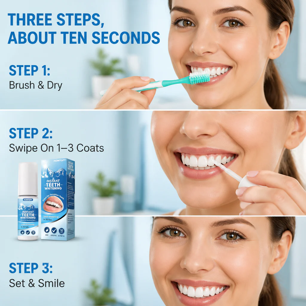 PureWhitePulse™ — Paint On a Whiter Smile in 10 Seconds, Zero Sensitivity - Image 5
