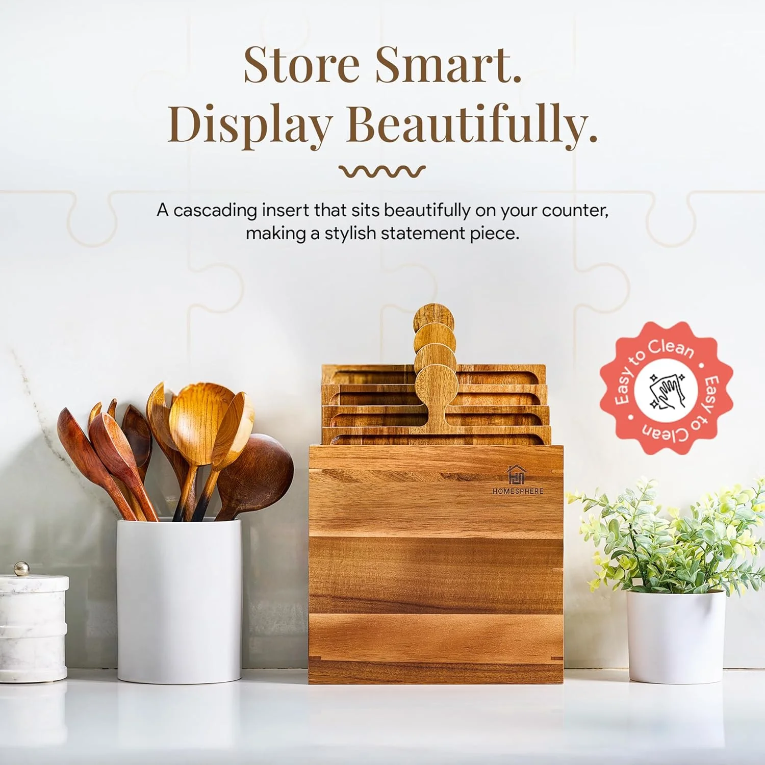 Puzzle Serving Tray – Connects Guests for Stylish and Memorable Moments - Image 4
