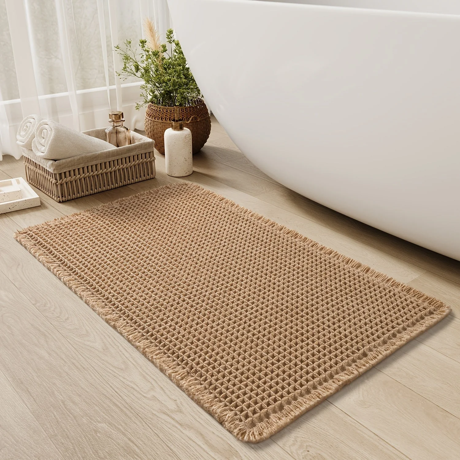Quick-Absorbent Bath Mat for Instant Water Absorption - Image 10