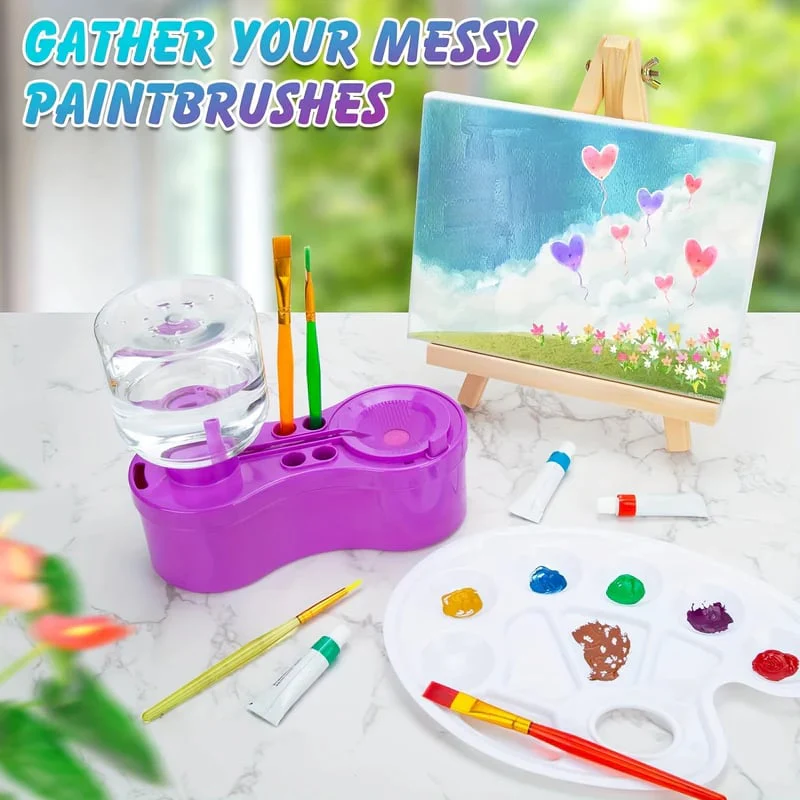 Quick Clean Brush Tool – Water-Saving for Enhanced Creative Freedom - Image 2