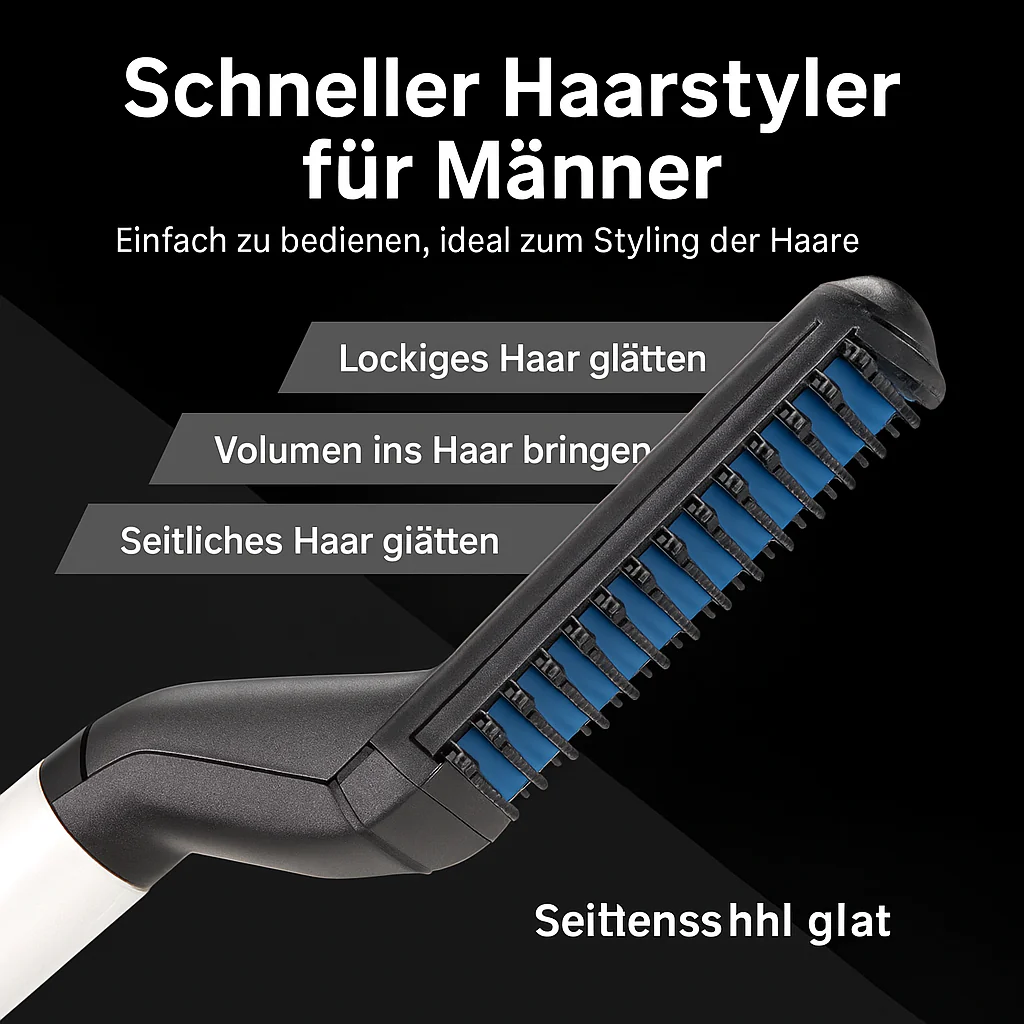 Quick Styling for Beard and Hair – Smooth Finish - Image 3