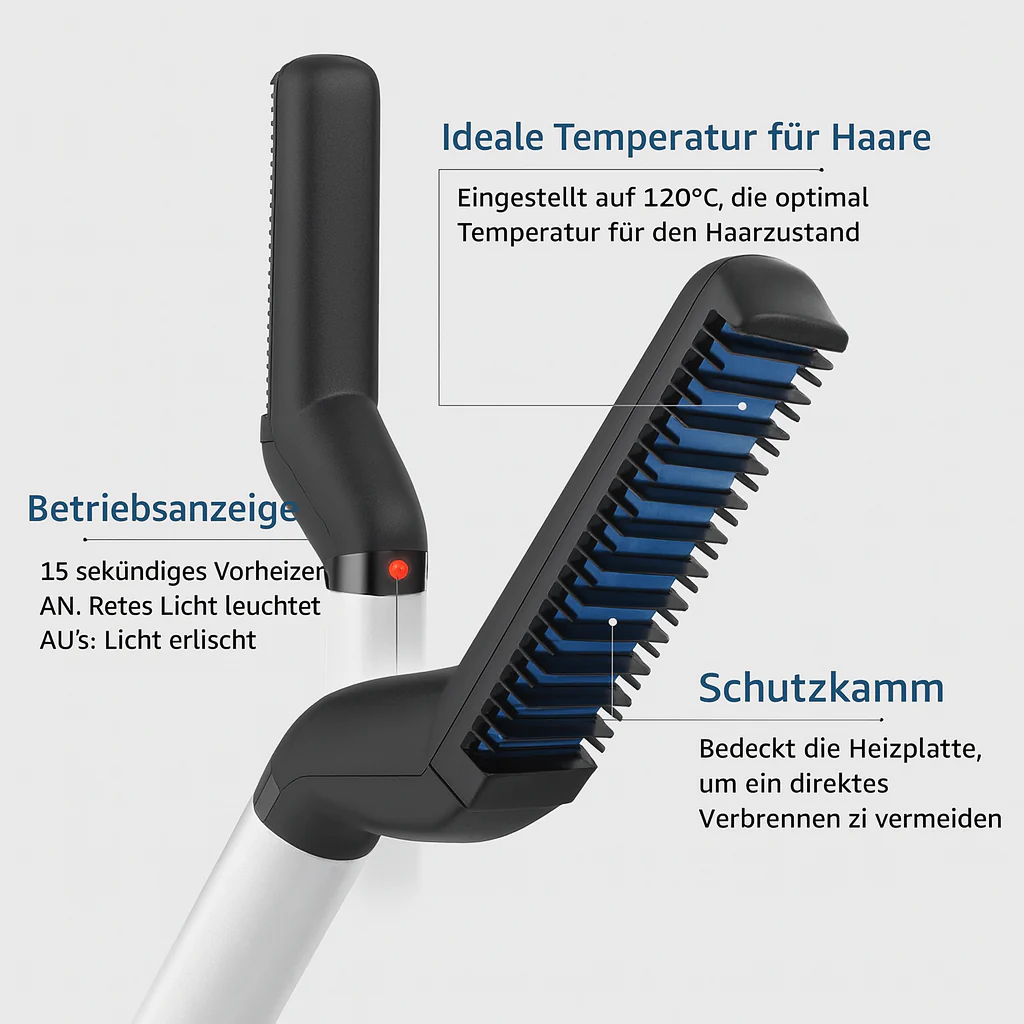 Quick Styling for Beard and Hair – Smooth Finish - Image 6