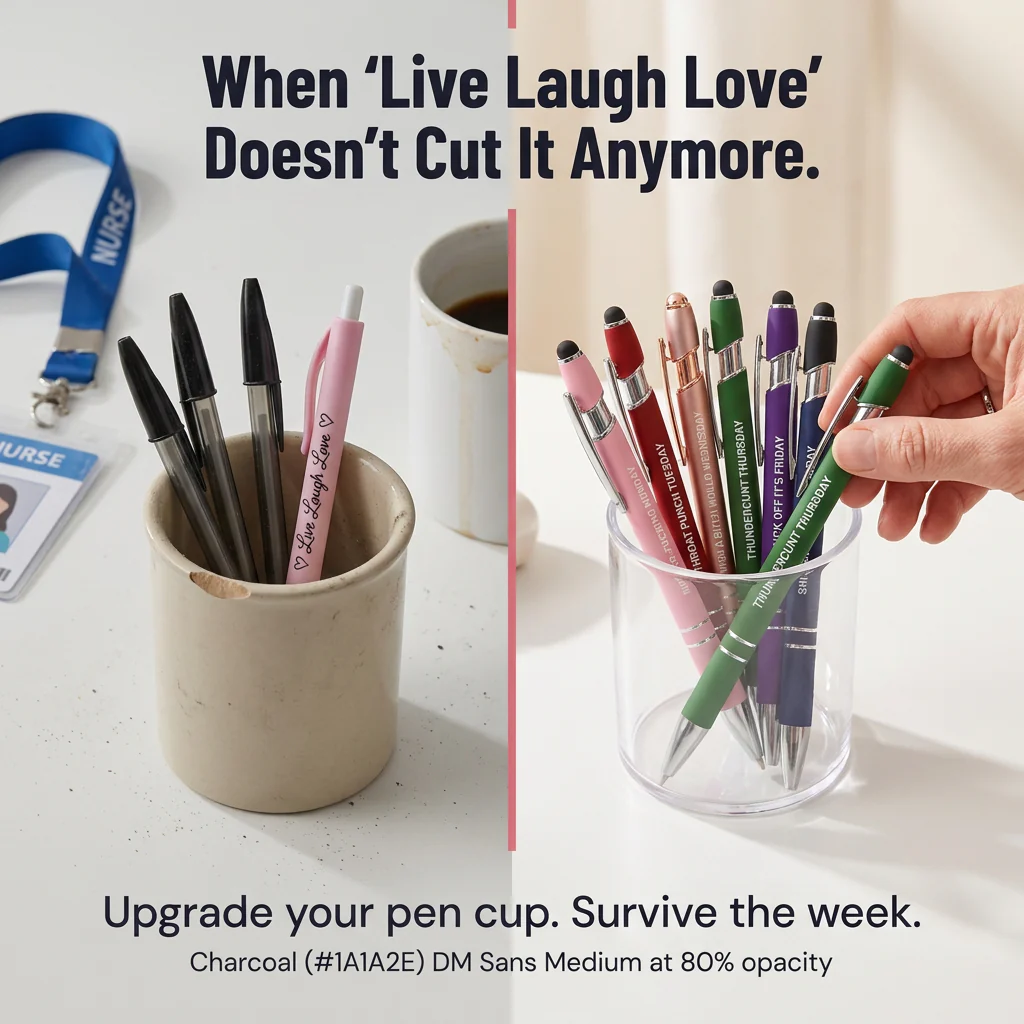 QuipQuirk™ — Vent Through The Week With 7 Pens That Say What You Can't - Image 2