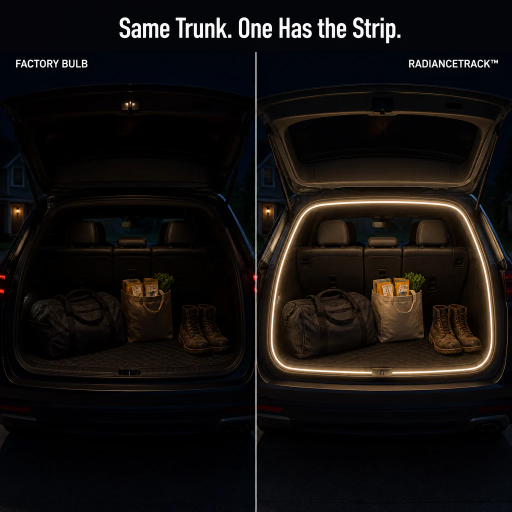 RadianceTrack™ — Floods Your Trunk With Auto-On Light Every Time You Open It - Image 4