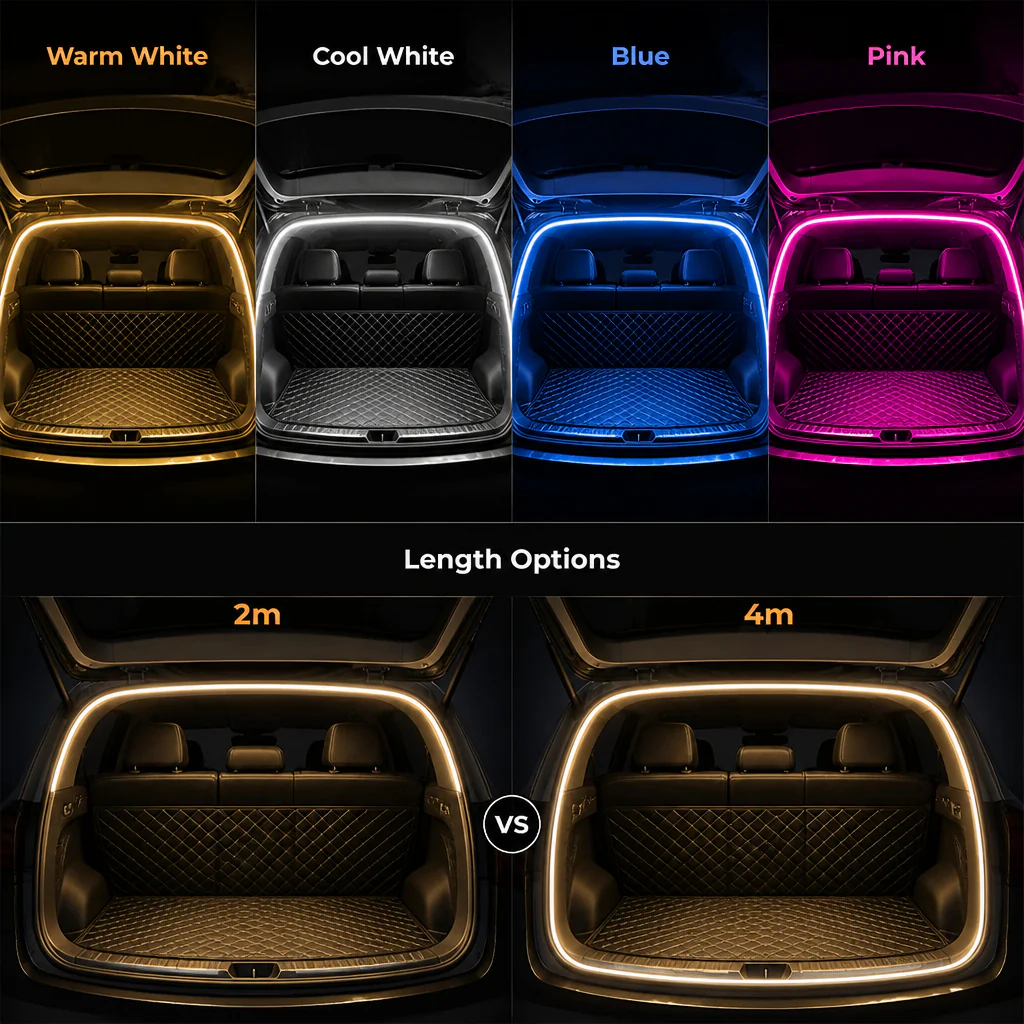 RadianceTrack™ — Floods Your Trunk With Auto-On Light Every Time You Open It - Image 9