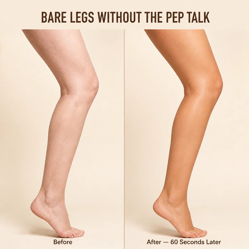 RadiantaCover™ — Brush On Vacation Legs in 60 Seconds, Skip the Self-Tanner - Image 2