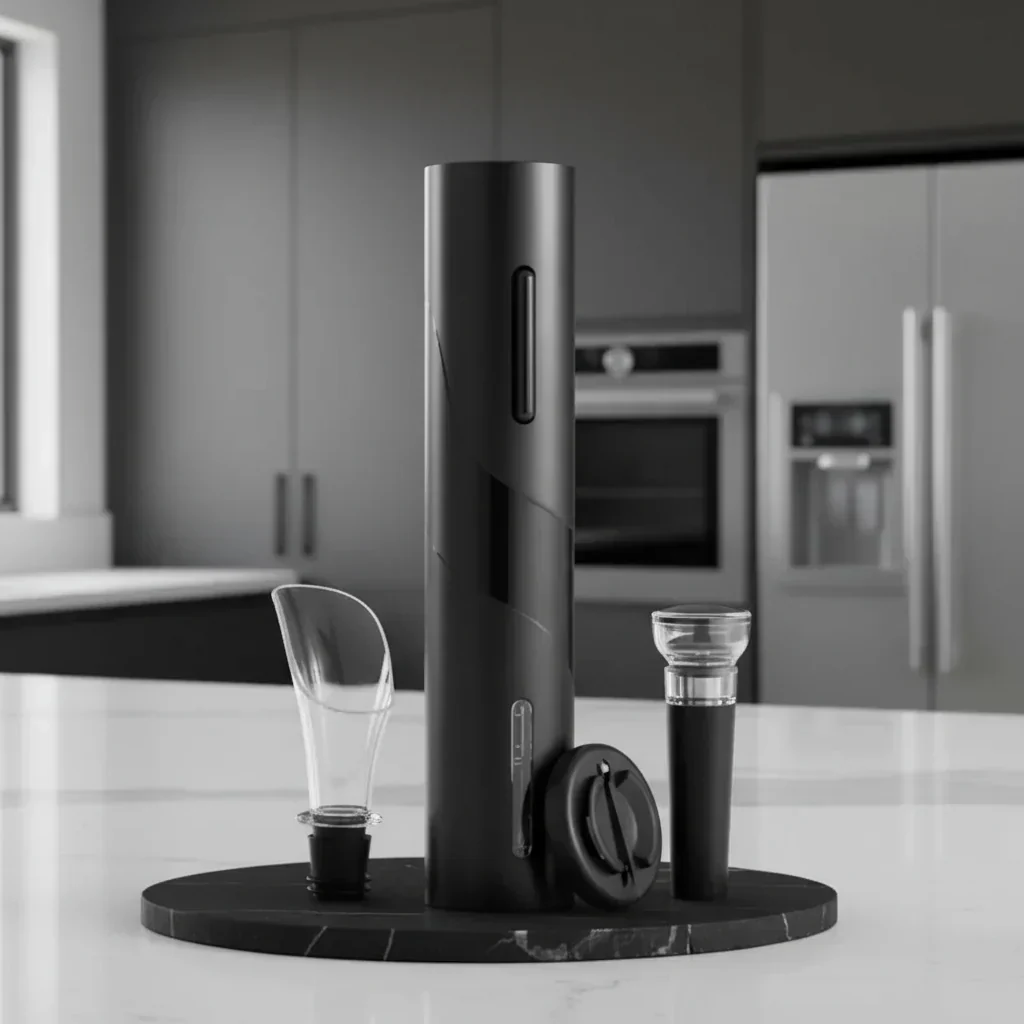 Rechargeable Electric Wine Opener with Smart Control – 4 Functions - Image 4