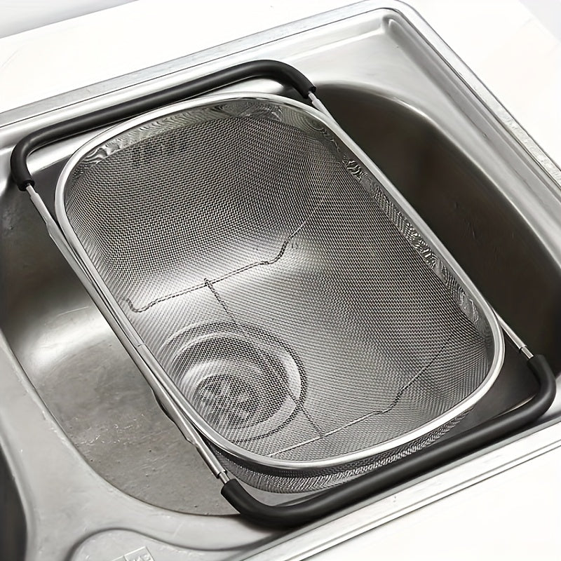 Retractable Stainless Steel Sink Strainer - Image 6