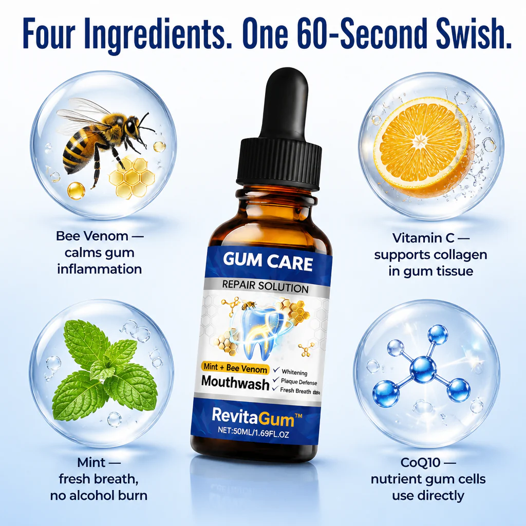 RevitaGum™ — Calm Sore Gums and Reclaim Your Bold, Pain-Free Smile - Image 3