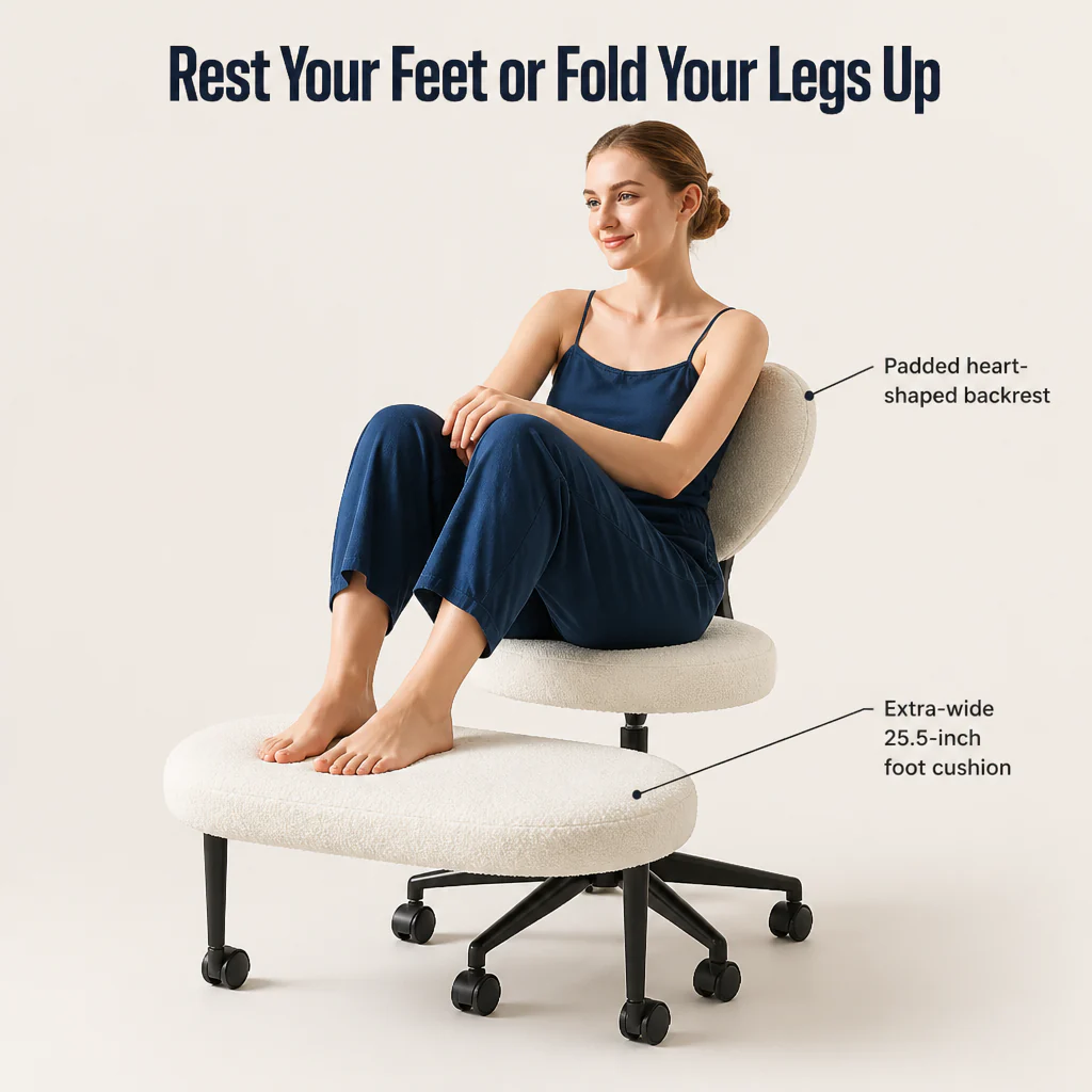 RevitaSeat™ — Sit Cross-Legged at Your Desk Without Crushing Your Hips - Image 3