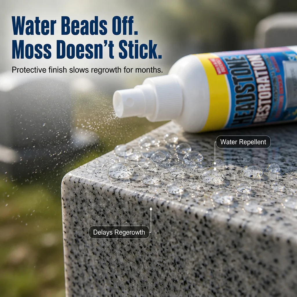 ReViveStone™ — Lift Moss, Algae & Yellow Stains From Memorial Stone in Minutes - Image 4