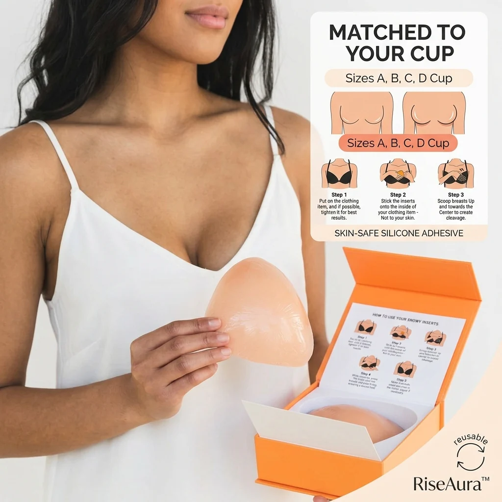 RiseAura™ – Wire-Free Adhesive Lift Cups with Up-to-2-Cup Boost - Image 6