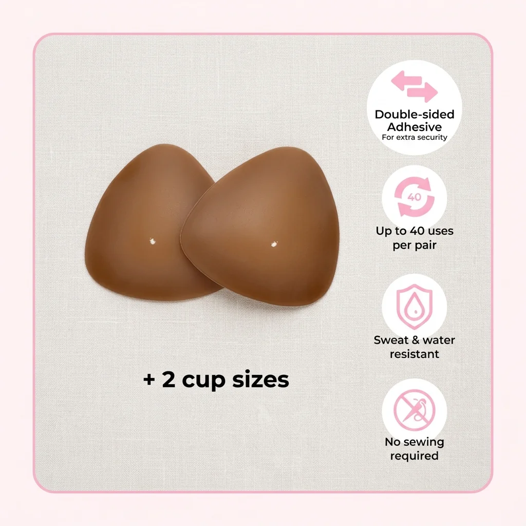RiseAura™ – Wire-Free Adhesive Lift Cups with Up-to-2-Cup Boost - Image 9