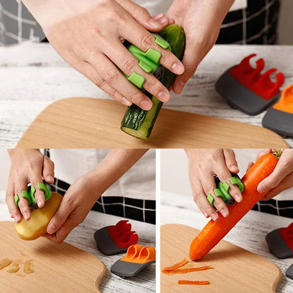 Safe Grip Peeler for Worry-Free Kitchen Moments - Image 6