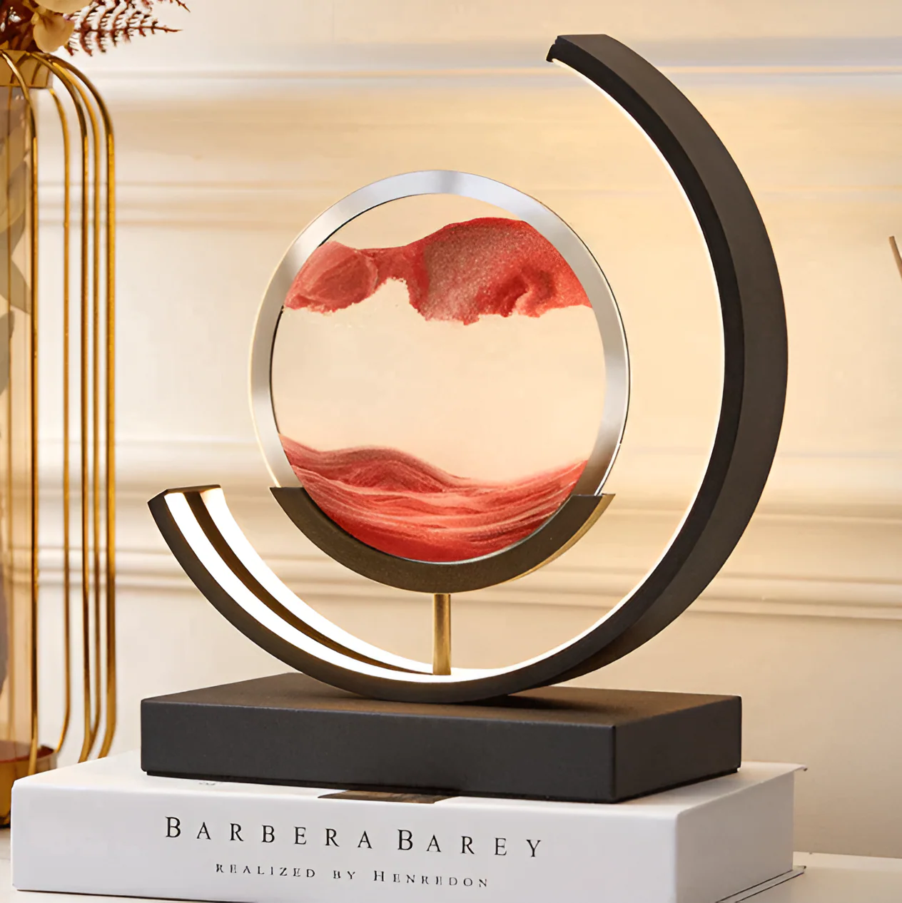 SandArt | Dimmable LED Sand Lamp - Wireless Unique Relaxation Lamp - Image 4
