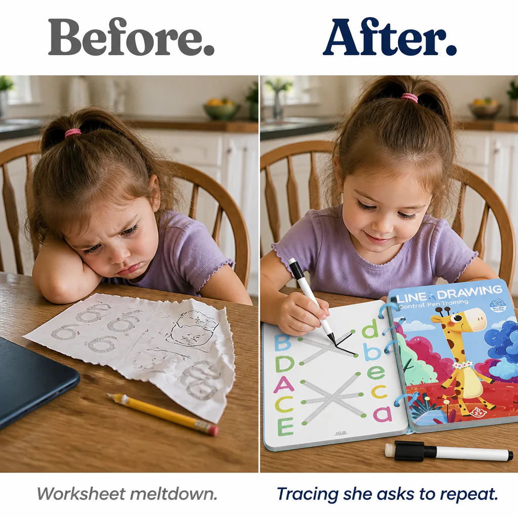 ScribbleRise™ — Trade Tablet Time for Tracing Practice Your Kid Asks to Repeat - Image 2