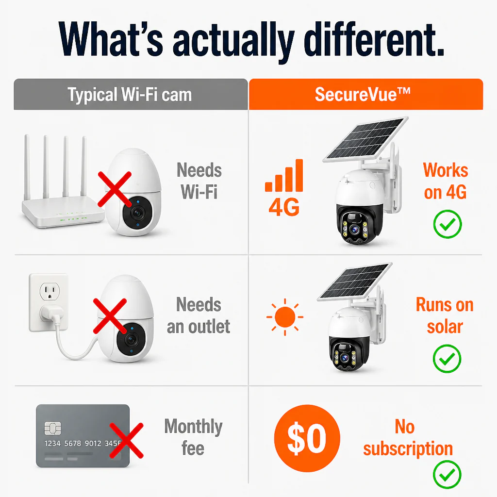 SecureVue™ — Guard Your Property Without Wires, Wi-Fi or Power Outlets - Image 7