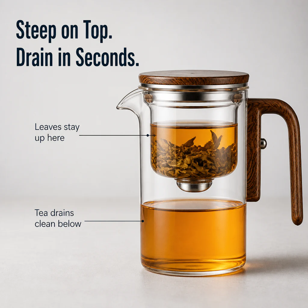 Serenaya™ — Press Once for Smooth, Clean Tea With No Bitter Aftertaste - Image 3