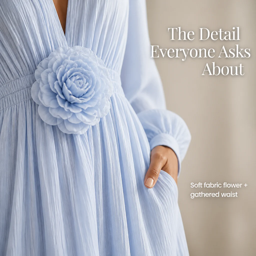 Florelle™ — Float From Garden Party to Dinner in One Pocketed Maxi - Image 2