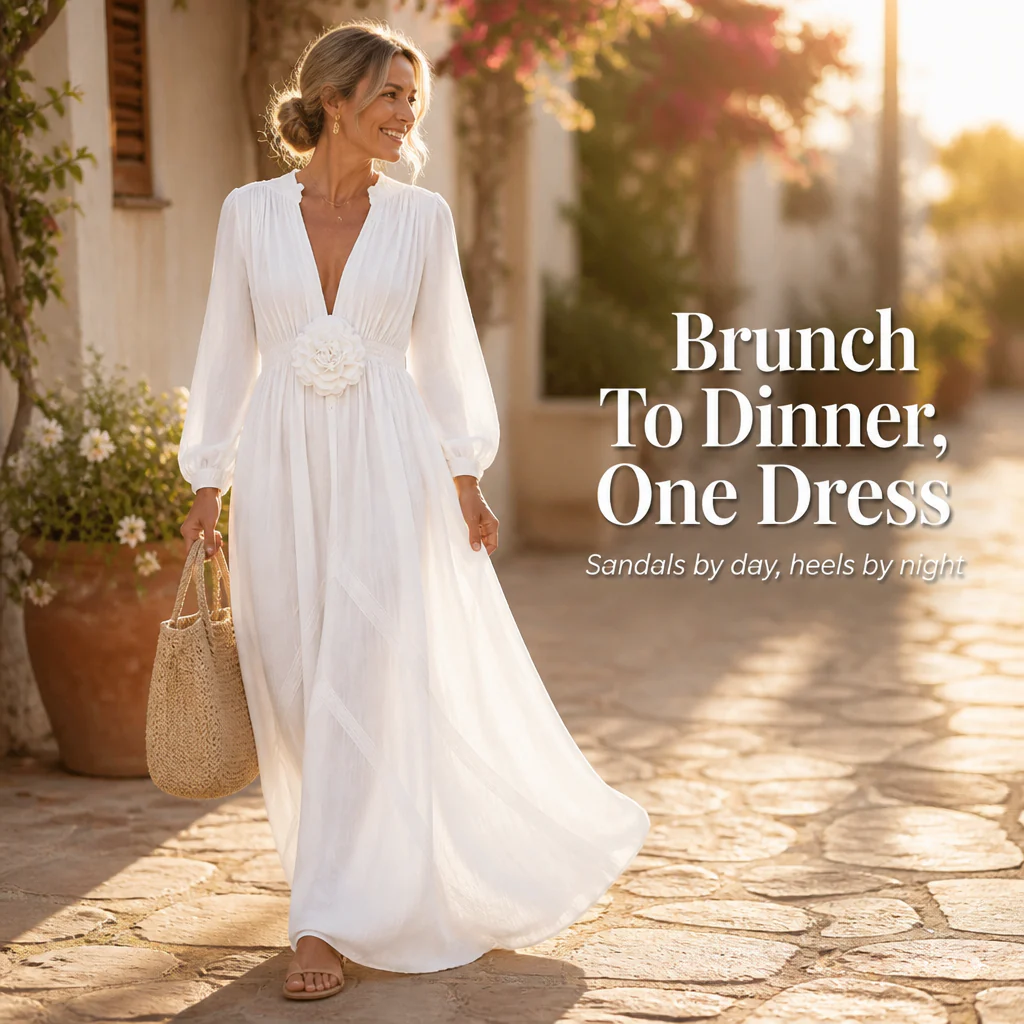 Florelle™ — Float From Garden Party to Dinner in One Pocketed Maxi - Image 5