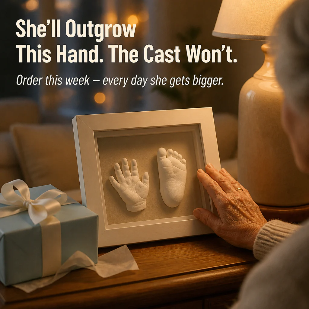 SereniPrints™ — Cast Your Baby's Tiny Hands & Feet in 3D Plaster Keepsakes - Image 8