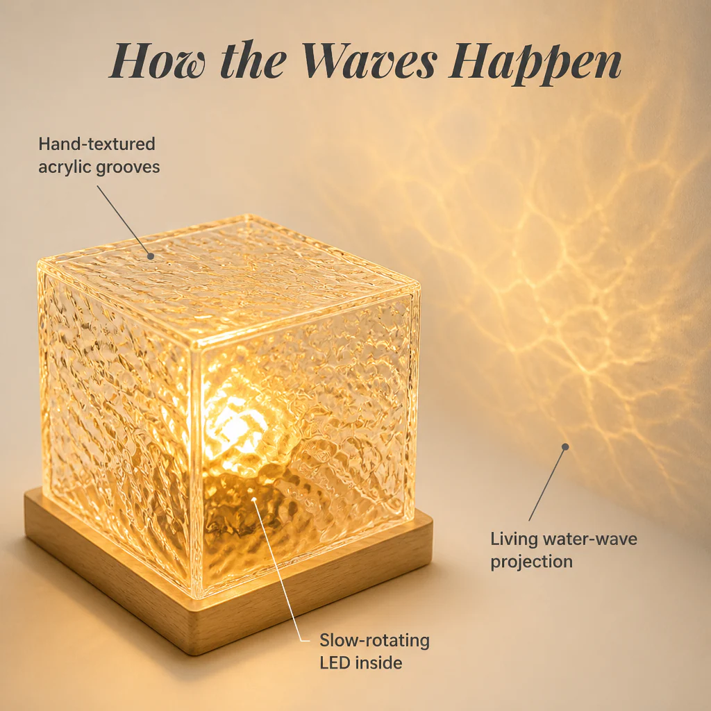 SereniWave™ — Wrap Your Room in Slow-Rolling Water-Wave Light - Image 3