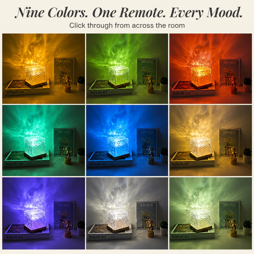 SereniWave™ — Wrap Your Room in Slow-Rolling Water-Wave Light - Image 4