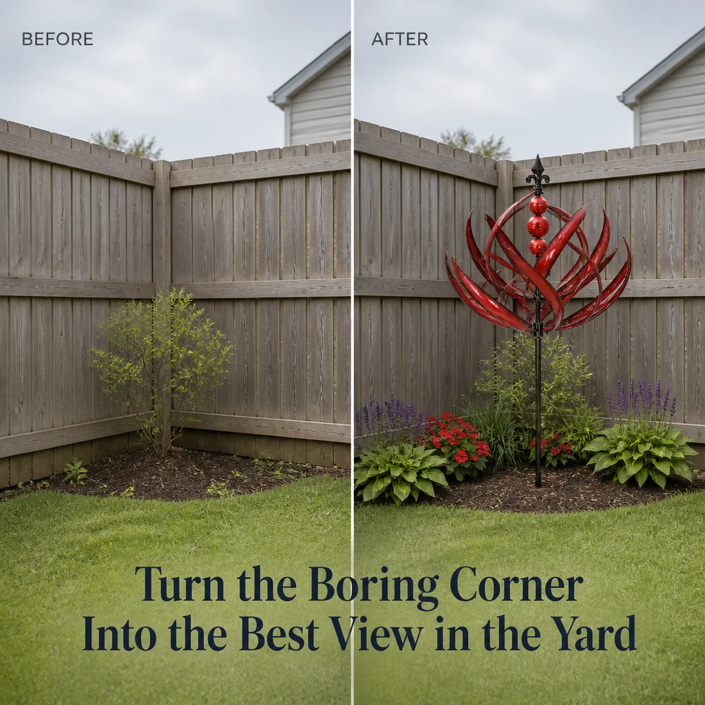 SereniWind™ — Watch the Lightest Breeze Bloom a Slow-Spinning Metal Lotus - Image 5
