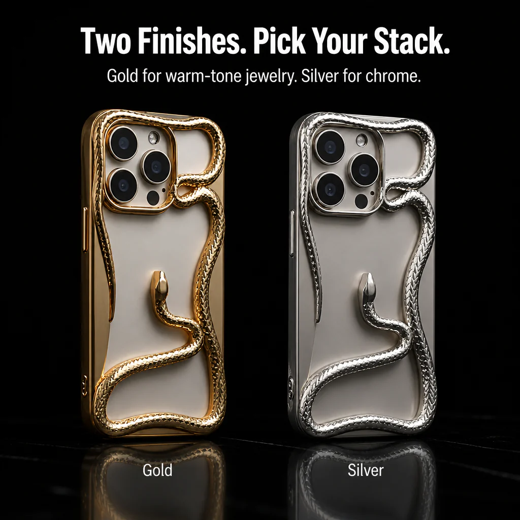 Serpentine Luxe™ — Wear Your iPhone Like a Sculpted Piece of Jewelry - Image 4