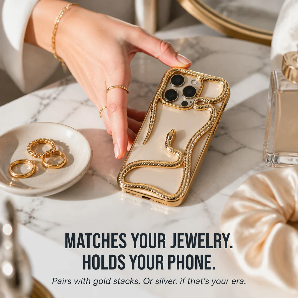 Serpentine Luxe™ — Wear Your iPhone Like a Sculpted Piece of Jewelry - Image 7