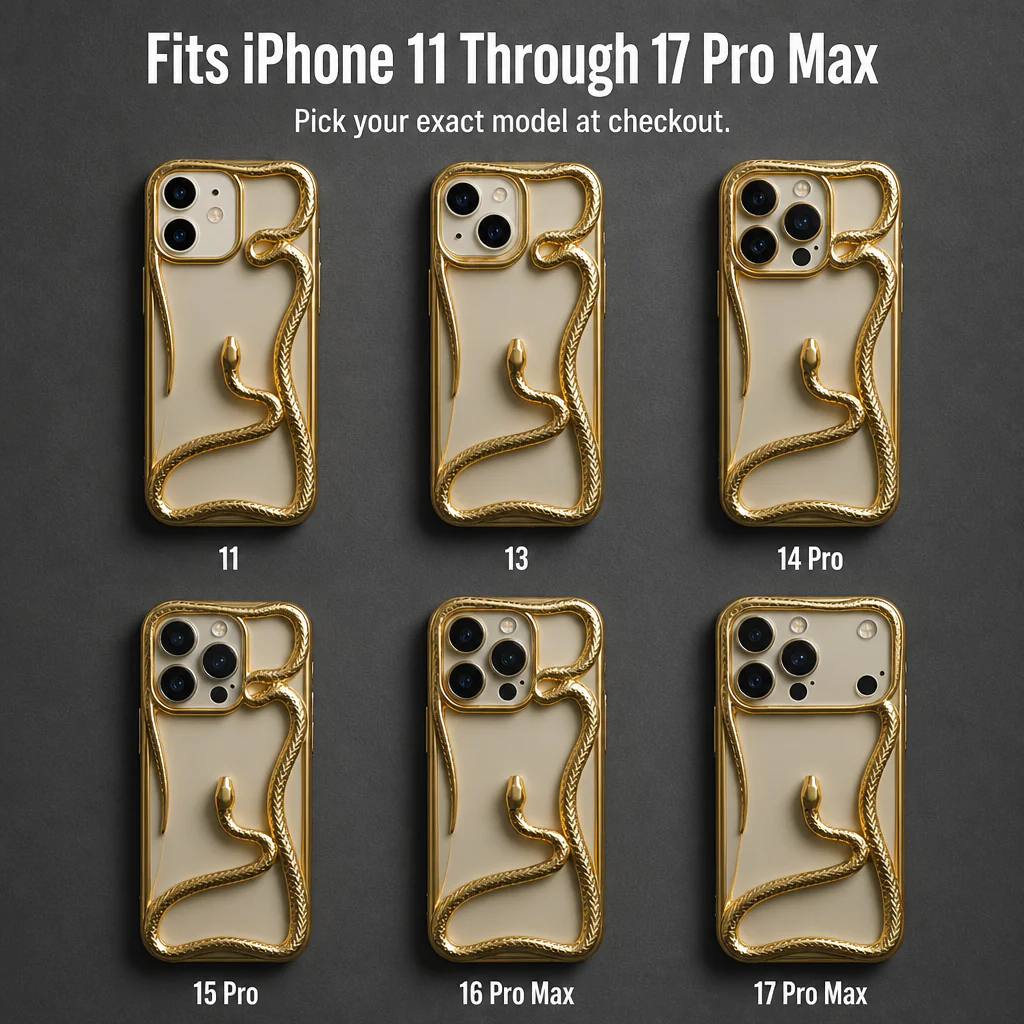 Serpentine Luxe™ — Wear Your iPhone Like a Sculpted Piece of Jewelry - Image 8