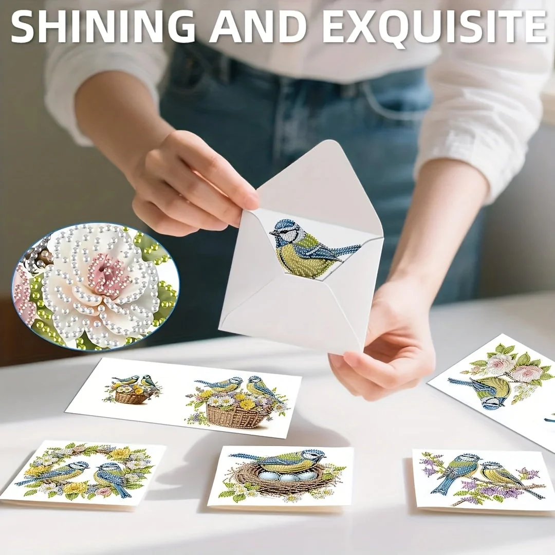 Set of 12 Greeting Cards for Diamond Painting - Image 2