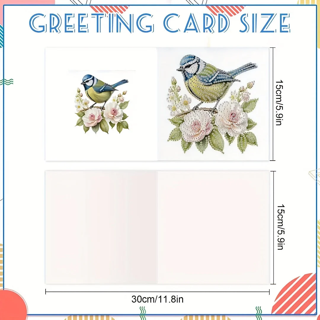 Set of 12 Greeting Cards for Diamond Painting - Image 5