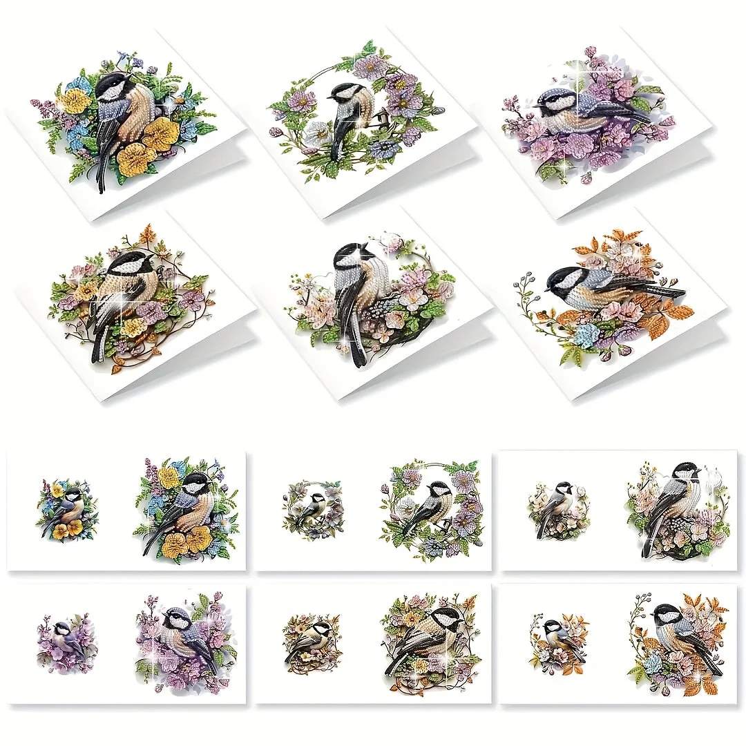 Set of 12 Greeting Cards for Diamond Painting - Image 7