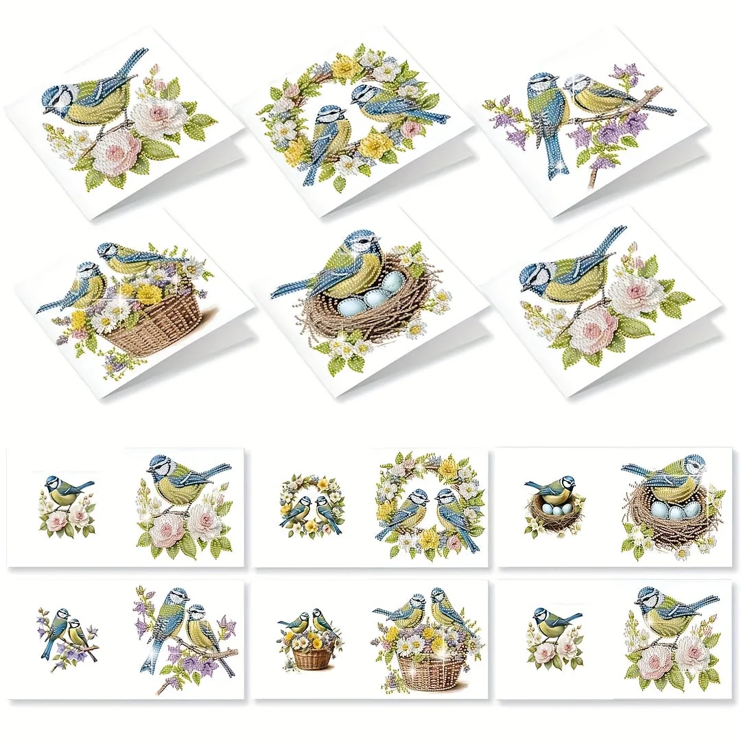 Set of 12 Greeting Cards for Diamond Painting - Image 8