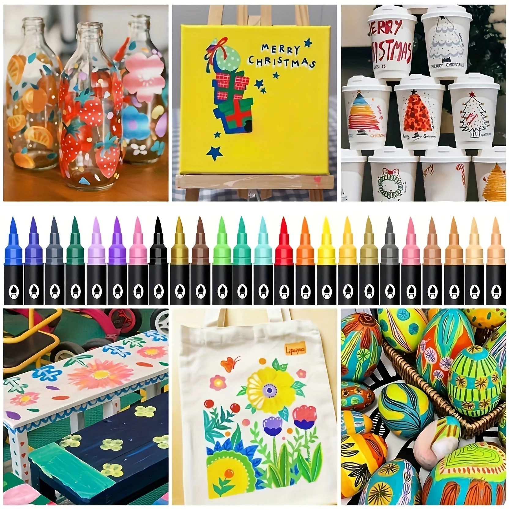 Set of 120 Acrylic Markers - Image 6