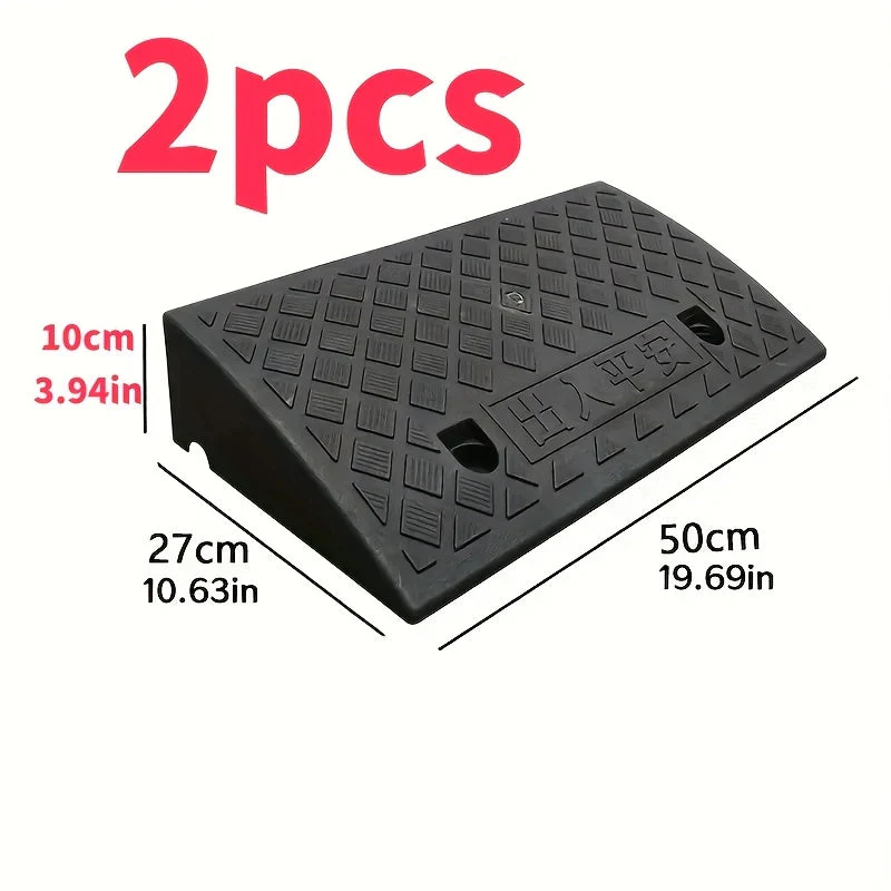 Set of 2 Curb Ramps, 10 cm Height, Made of PE - Image 6