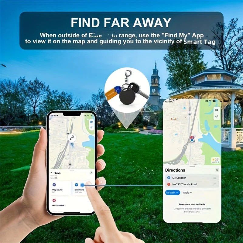 Set of 4 Smart Bluetooth Tracking Tags - Image 11