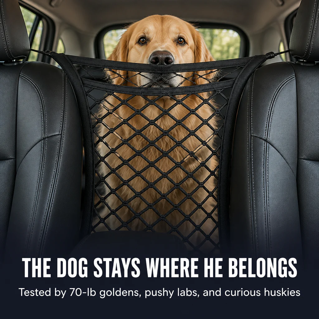 ShieldBarrier™ — Block Pets and Kids From Climbing Up Front While You Drive - Image 4