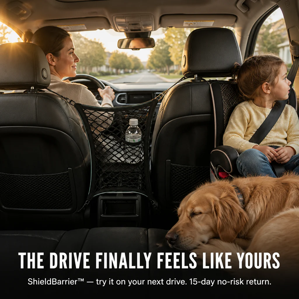ShieldBarrier™ — Block Pets and Kids From Climbing Up Front While You Drive - Image 8